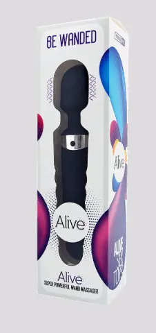 Imagen Masajeador recargable  Alive negro 2