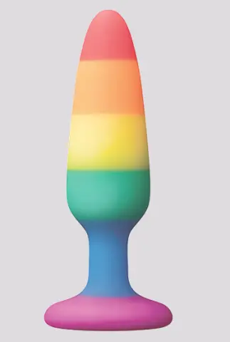 Imagen Butt plug pequeño  arco iris Dream Toys