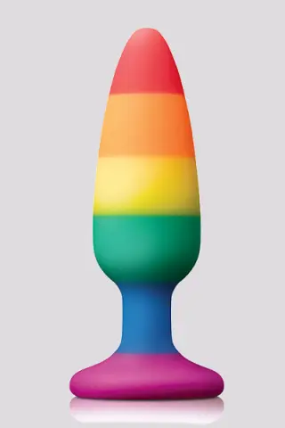 Imagen Butt plug mediano  arco iris Dream Toys