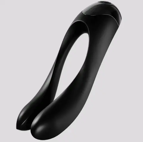 Imagen Vibrador dedo Candy Cane Satisfyer negro 2