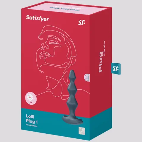 Imagen Plug vibrador Satisfyer Lolli plug 1 antracita 2