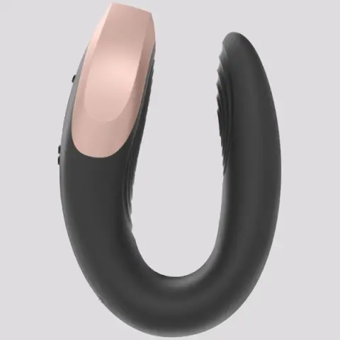 Imagen Satisfyer Double Love Luxury negro + APP 3