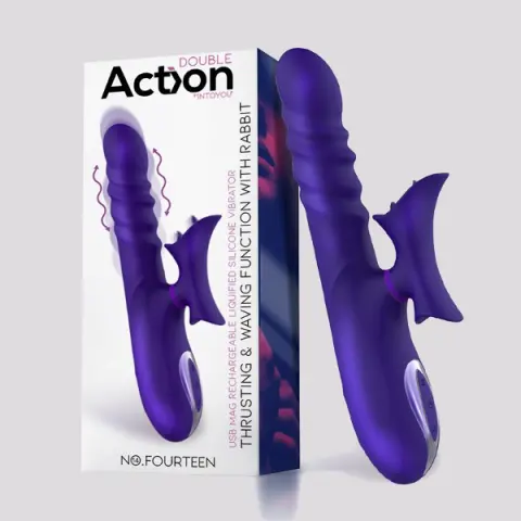 Imagen Vibrador Fourteen penetrador Double Action 3