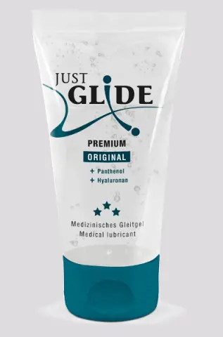 Imagen Lubricante premium Just glide Premium 50 ml.