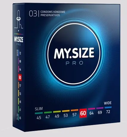 Imagen Preservativos Mysize 60 3 unidades