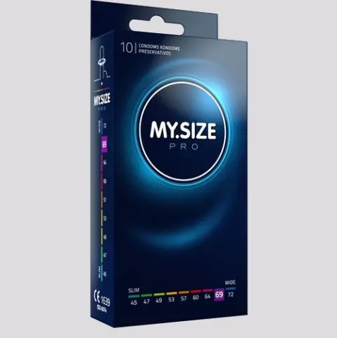 Imagen Preservativos Mysize 69 10 unidades