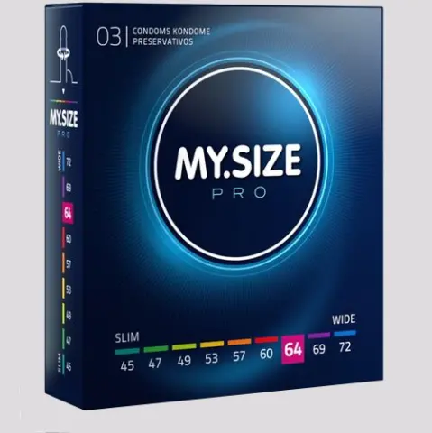 Imagen Preservativos Mysize 64 3 unidades