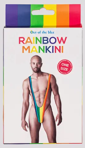 Imagen Mankini Arco iris