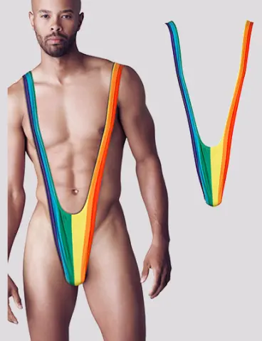 Imagen Mankini Arco iris 2