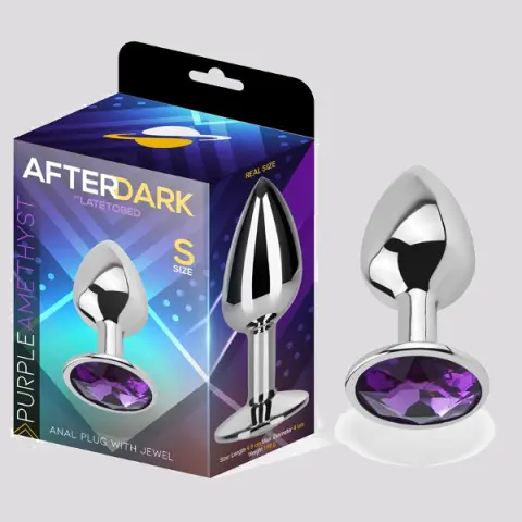 Imagen Plug joya prpura aluminio S  Afterdark 