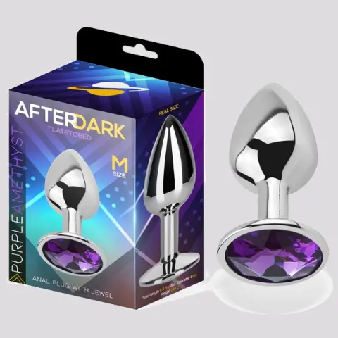 Imagen Plug joya prpura aluminio M  Afterdark 