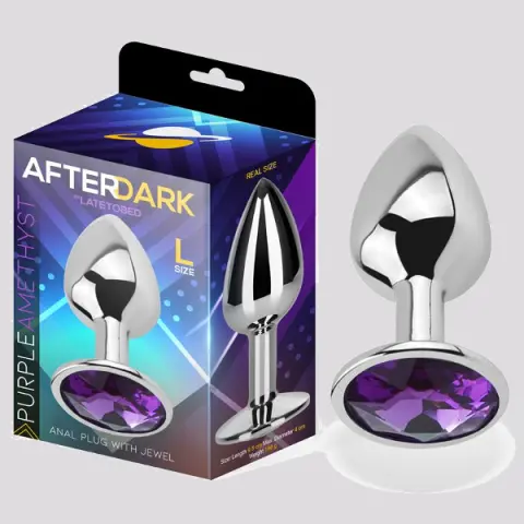 Imagen Plug joya prpura aluminio L  Afterdark 