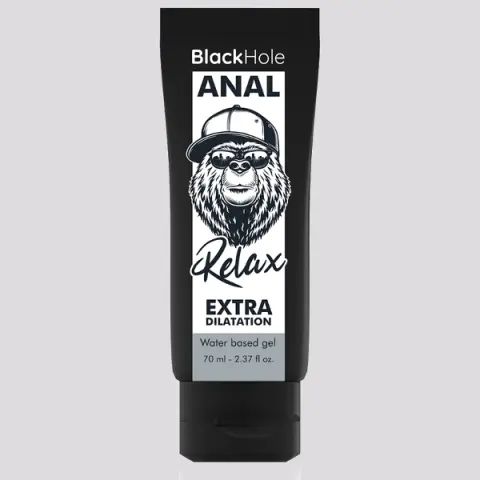 Imagen Lubricante anal relax Black Hole 70 ml