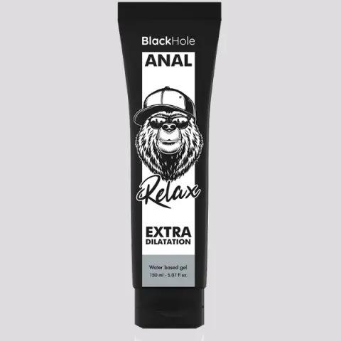 Imagen Lubricante anal relax Black Hole 150 ml