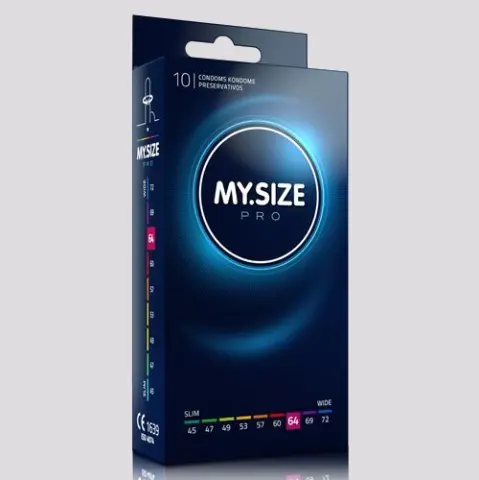 Imagen Preservativos Mysize 64 10 unidades
