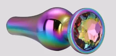 Imagen Plug  joya grande metlico pleasure multi color  3