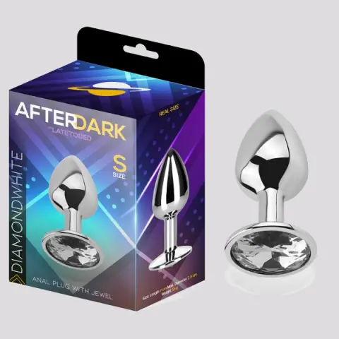 Imagen Plug joya blanco aluminio S  Afterdark 