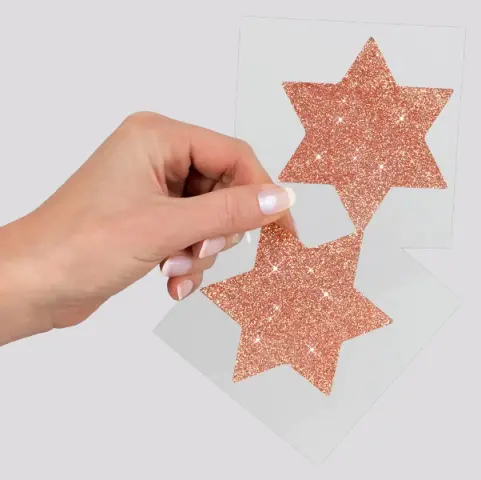 Imagen Adhesivo pezones estrella (par) 2