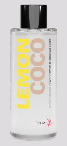Imagen Aceite de masaje Just Play Limon-coco 100 ml.