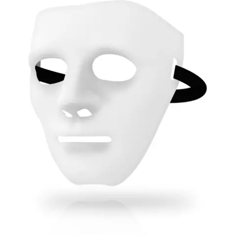 Imagen Máscara blanca completa  Ohmama