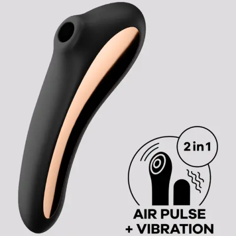 Imagen Satisfyer Dual kiss negro 2