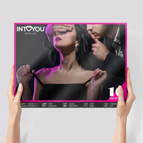 Imagen Kit 10 piezas BDSM lila Intoyou 3