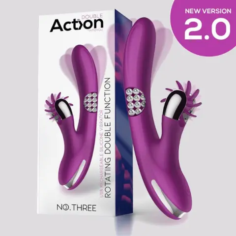 Imagen Vibrador rotador  wheel Double Action No THREE