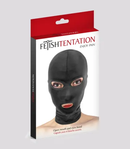 Imagen Capucha de licra 3 orificios Fetish Tentation 3