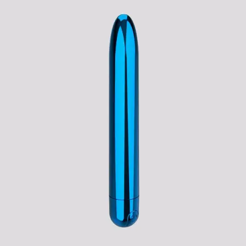Imagen Vibrador recargable azul metalizado Astro Latetobed