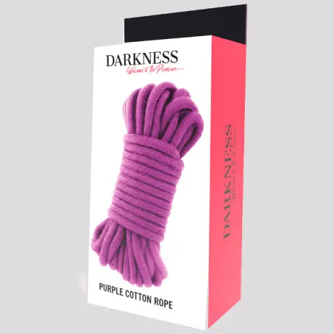 Imagen Cuerda bondage 5 metros lila Darkness