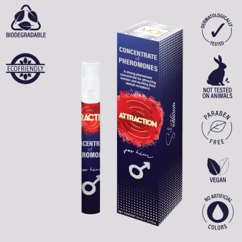 Imagen Concentrado feromonas para hombre Attraction 10 ml