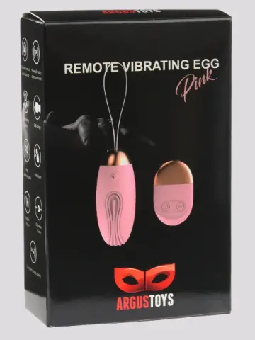 Imagen Huevo vibrador recargable control remoto Argus rosa 2