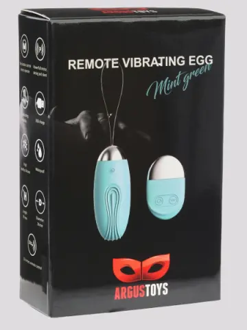 Imagen Huevo vibrador recargable control remoto Argus menta 2