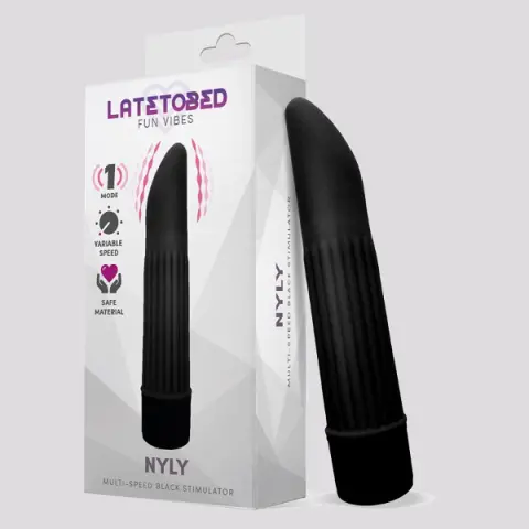 Imagen Mini vibrador Nyly negro 2