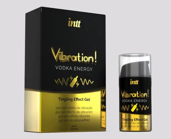 Imagen Gel  vibrador líquido Vodka Intt 15 ml