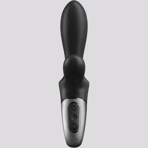 Imagen Vibrador Satisfyer calor climax y vibrador anal con APP negro 4