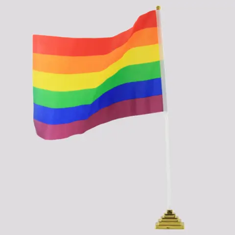 Imagen Banderin orgullo LGBT  sobremesa