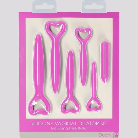 Imagen Set 5 dilatadores vaginales y bala vibradora