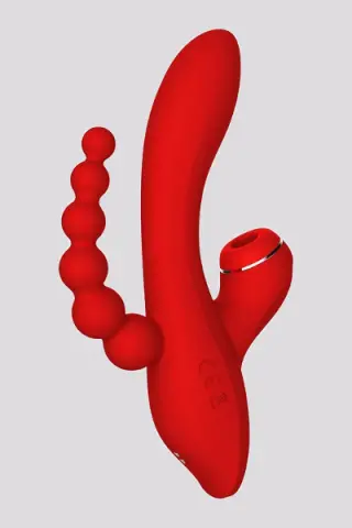 Imagen Vibrador succionador triple placer Anna Dream toys