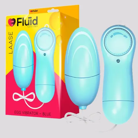 Imagen Huevo vibrador celeste Fluid