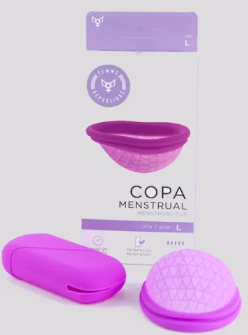 Imagen Copa menstrual L disco Femme Republique  3