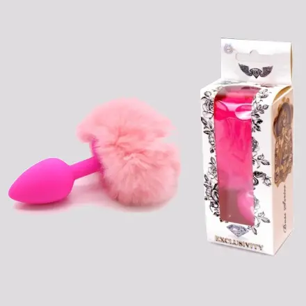 Imagen Butt plug silicona pompn rosa Boss 2