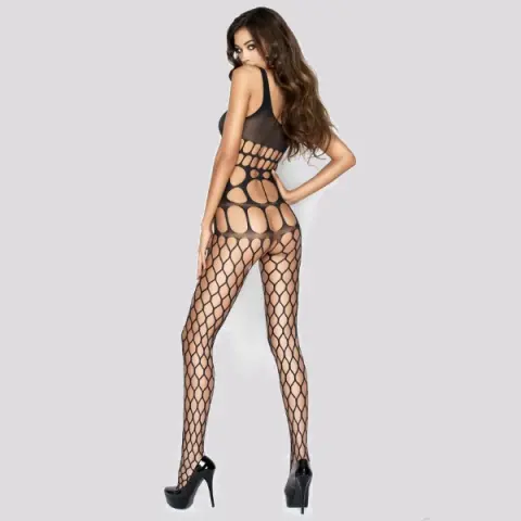 Imagen Bodystocking negro Passion BS032 2