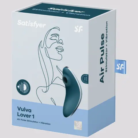 Imagen Succionador Satisfyer Vulva lover 1 azul