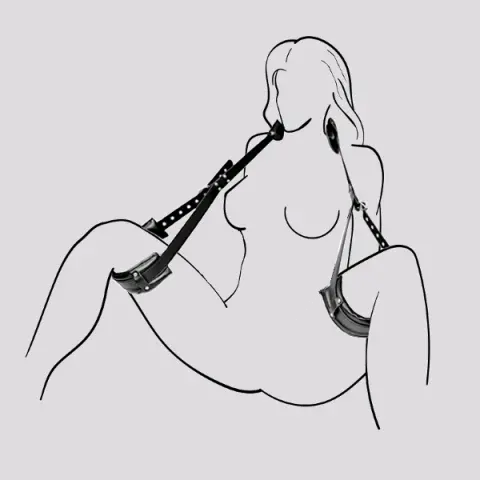 Imagen Posicionador regulable cuello y piernas Alive BDSM