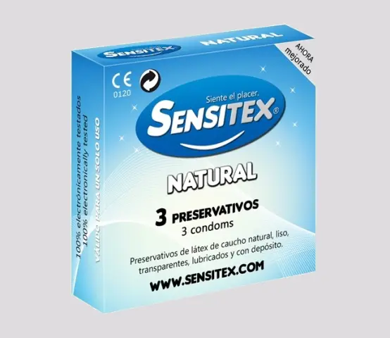 Imagen Preservativos veganos Sensitex 3 unidades