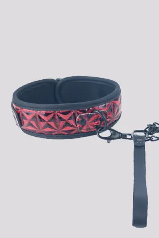 Imagen Collar rojo con cadena negra Mai Attraction 2