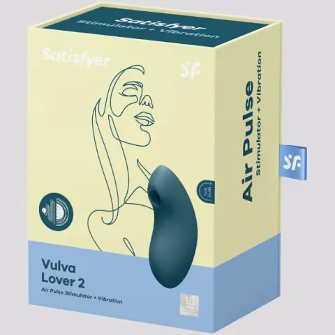 Imagen Succionador Satisfyer Vulva lover 2 Azul