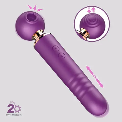 Imagen Masajeador, succionador y vibrador pulsin Action 22 2