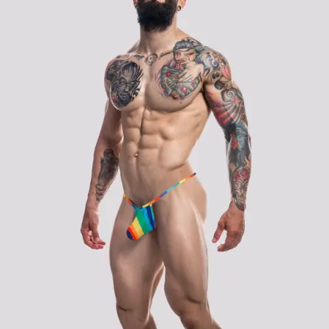 Imagen Tanga hombre Arcoiris C4M L/XL